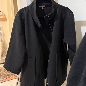 Lilla P Black Pea Coat